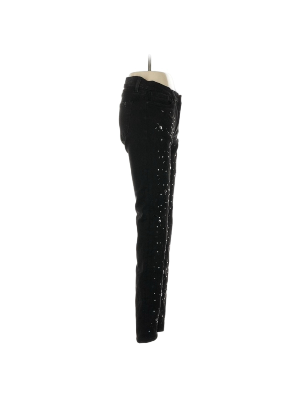 Buffalo by David Bitton Black Embellished Skinny Jeans - Picture 3 of 5